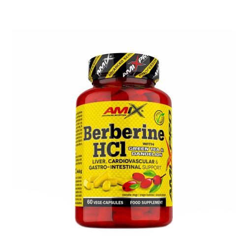 Amix Pro Berberine HCI With Green Tea & Dandelion (60 Cápsula)