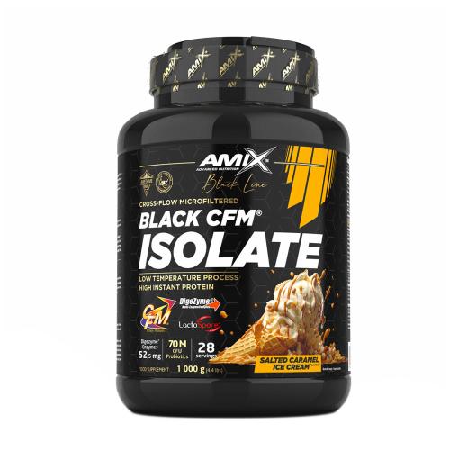 Amix Black Line Black CFM Isolate (1000 g, Helado de Caramelo Salado)