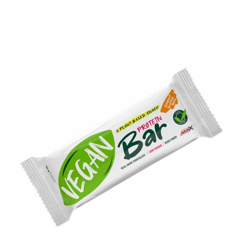 Amix Vegan Protein Bar (45 g, Mantequilla de Maní)