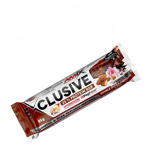 Amix Exclusive Protein Bar (85 g, Doble Chocolate Holandés)