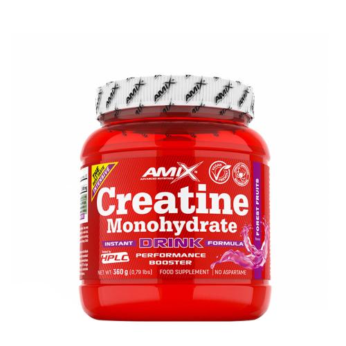 Amix Creatine Monohydrate Powder Drink (360 g, Frutas del Bosque)