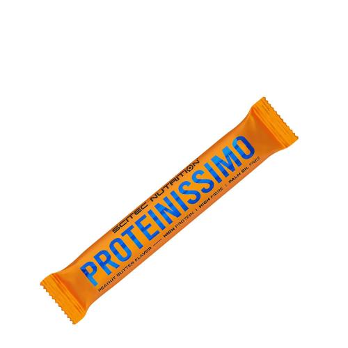 Scitec Nutrition Proteinissimo - Protein Bar (50 g, Mantequilla de Maní)