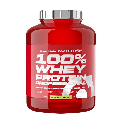 Scitec Nutrition 100% Whey Protein Professional (2350 g, Plátano)