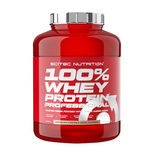 Scitec Nutrition 100% Whey Protein Professional (2350 g, Galleta de Chocolate)