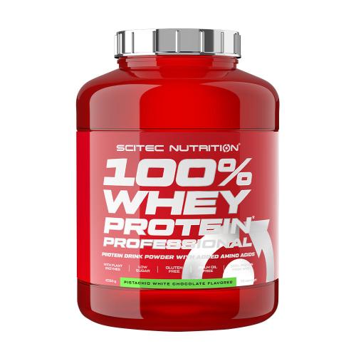 Scitec Nutrition 100% Whey Protein Professional (2350 g, Pistacho y Chocolate Blanco)