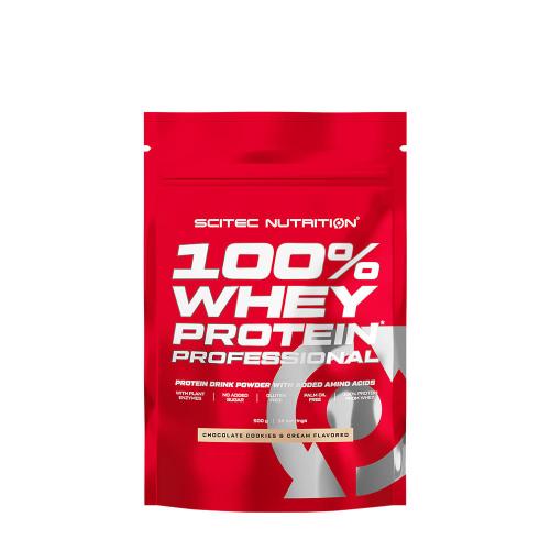 Scitec Nutrition 100% Whey Protein Professional (500 g, Galleta de Chocolate)