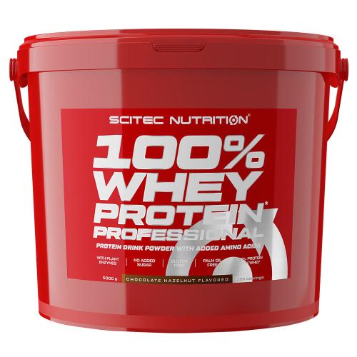 Scitec Nutrition 100% Whey Protein Professional (5000 g, Chocolate y Maní)