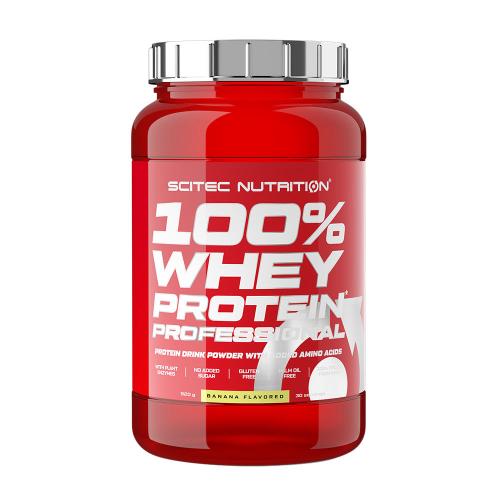 Scitec Nutrition 100% Whey Protein Professional (920 g, Plátano)