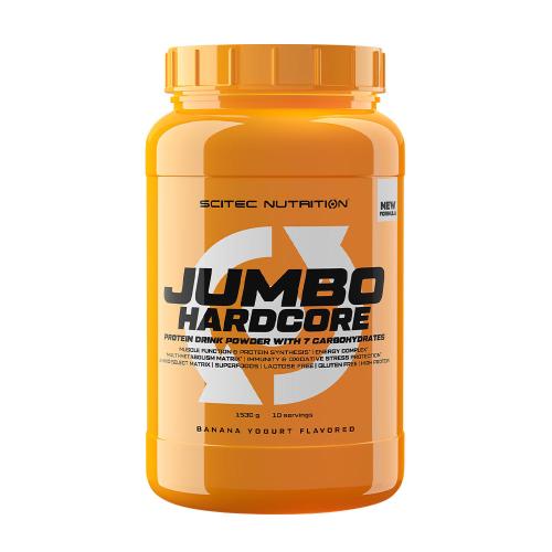 Scitec Nutrition Jumbo Hardcore (1530 g, Plátano y Yogur)