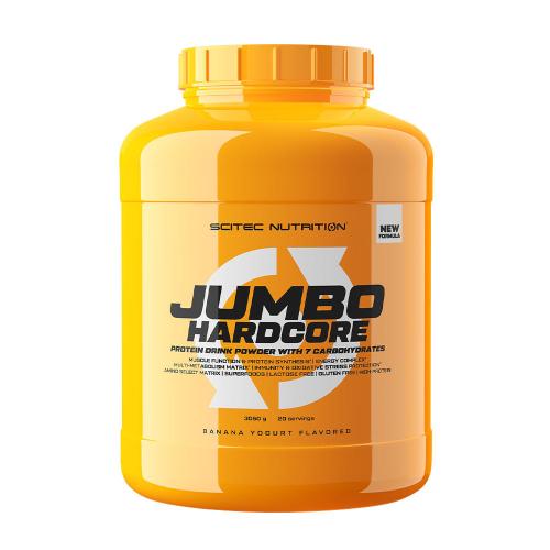 Scitec Nutrition Jumbo Hardcore (3060 g, Plátano y Yogur)