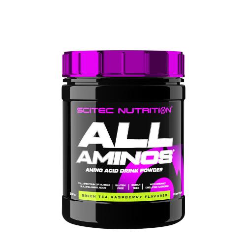 Scitec Nutrition All Aminos  (340 g, Té Verde con Frambuesa)