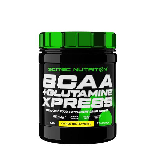 Scitec Nutrition BCAA + Glutamine Xpress (300 g, Cítrico)