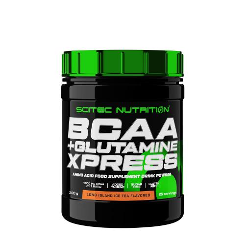 Scitec Nutrition BCAA + Glutamine Xpress (300 g, Té Helado Long Island)