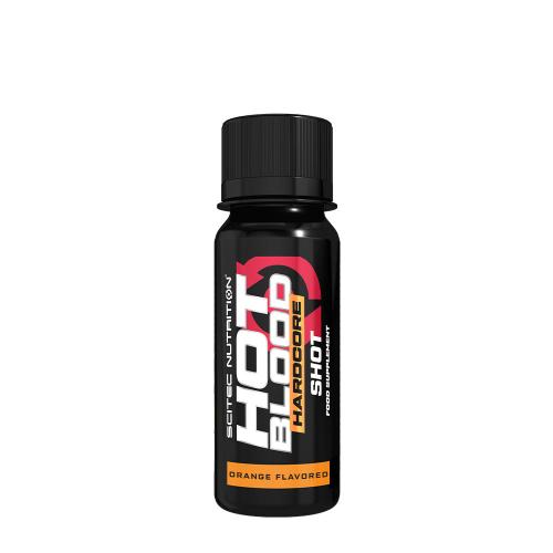 Scitec Nutrition Hot Blood Hardcore Shot (60 ml, Naranja)