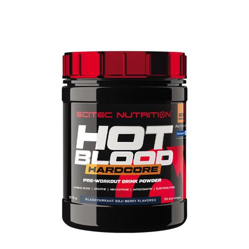 Scitec Nutrition Hot Blood Hardcore (375 g, Grosella Negra y Bayas de Goji)