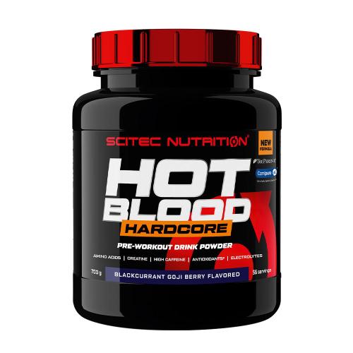 Scitec Nutrition Hot Blood Hardcore (700 g, Grosella Negra y Bayas de Goji)