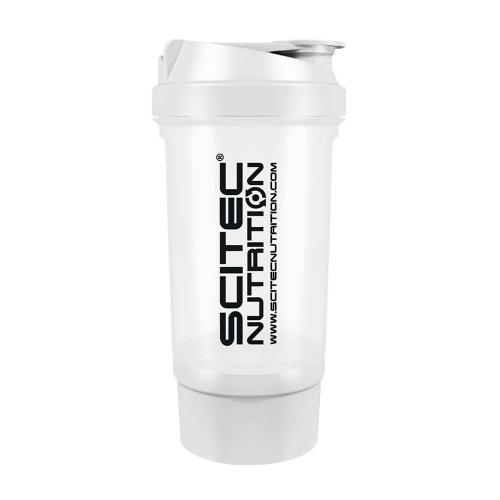 Scitec Nutrition Traveller Shaker (500 ml, Blanco)