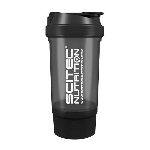 Scitec Nutrition Traveller Shaker (500 ml, Negro)