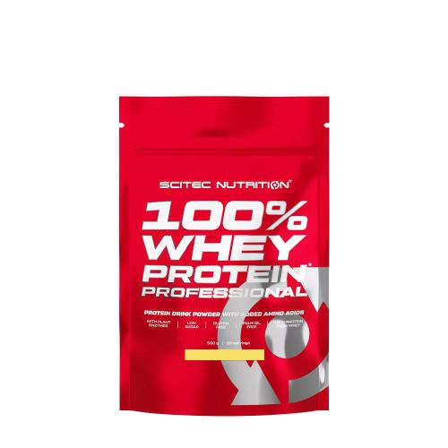 Scitec Nutrition 100% Whey Protein Professional (500 g, Tarta de Queso con Limón)