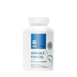 USA medical GOLDEN® Omega 3 Fish Oil (60 Cápsula blanda)