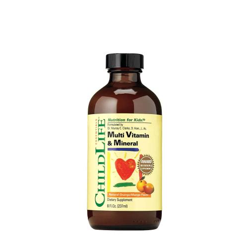 ChildLife Children’s Multi Vitamin & Mineral (237 ml, Mango Naranja)