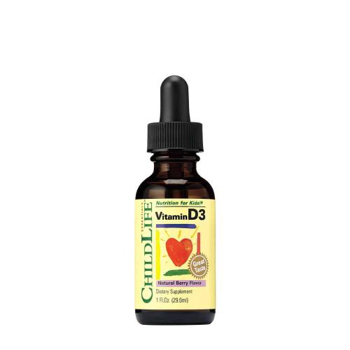 ChildLife Vitamin D3 Drops (30 ml, Baya)