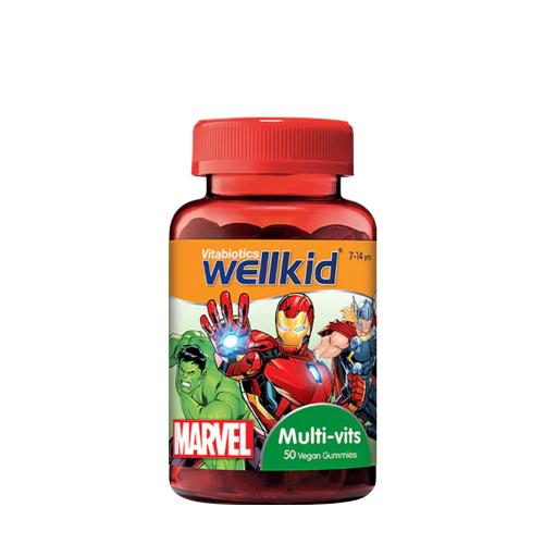 Vitabiotics Wellkid Marvel Multi-Vits (50 Gomitas, Fresa)