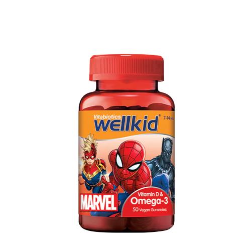 Vitabiotics Wellkid Marvel Omega-3  (50 Gomitas)