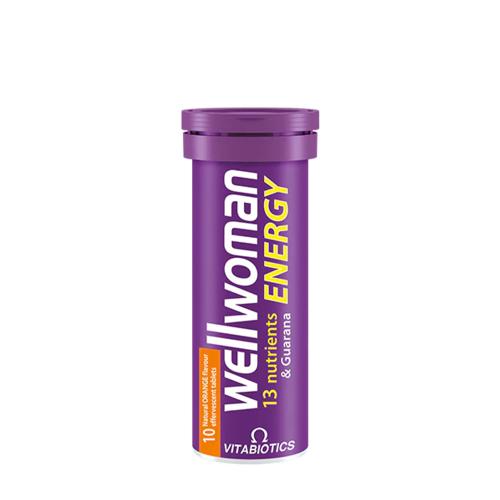 Vitabiotics Wellwoman Energy (10 Tableta efervescente, Naranja)