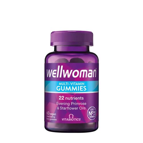 Vitabiotics Wellwoman Gummies  (60 Gomitas, Baya)