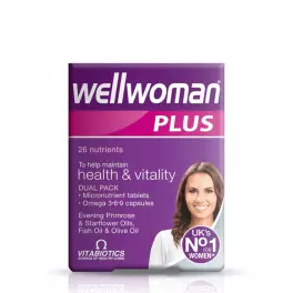 Vitabiotics Wellwoman Plus Omega 3-6-9 (56 Tableta)