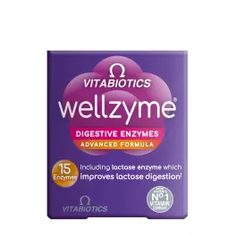   Vitabiotics Wellzyme Digestive Enzymes Advanced Formula  (60 Cápsula)