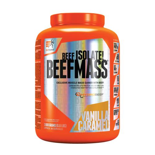 Extrifit Beefmass (3000 g, Vainilla Caramelo)