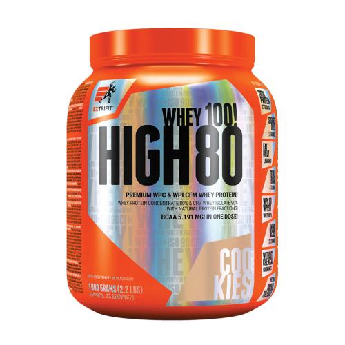 Extrifit High Whey 80 (1000 g, Galleta de Chocolate)