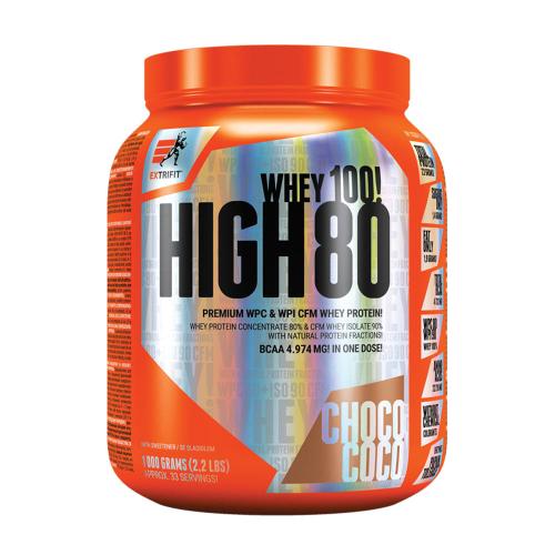 Extrifit High Whey 80 (1000 g, Chocolate con Coco)