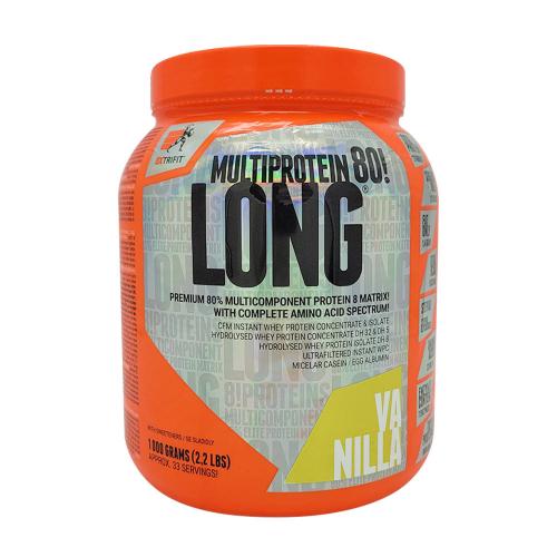 Extrifit Long 80 Multiprotein (1000 g, Vainilla)