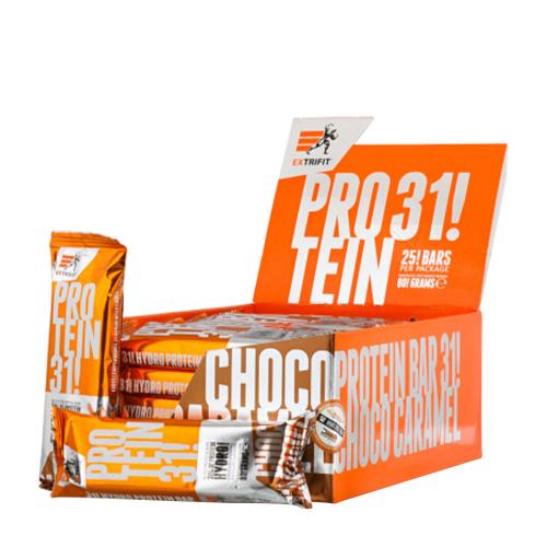 Extrifit Hydro Protein Bar 31% (25 x 80 g, Chocolate con Caramelo)