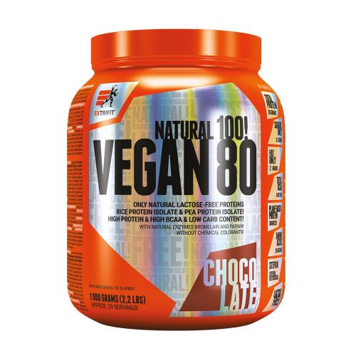 Extrifit Vegan 80 (1000 g, Chocolate)