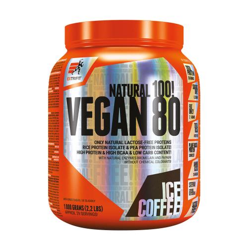 Extrifit Vegan 80 (1000 g, Café Helado)