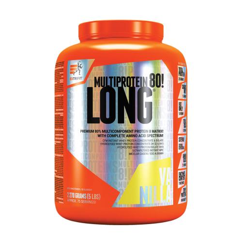 Extrifit Long 80 Multiprotein (2270 g, Vainilla)