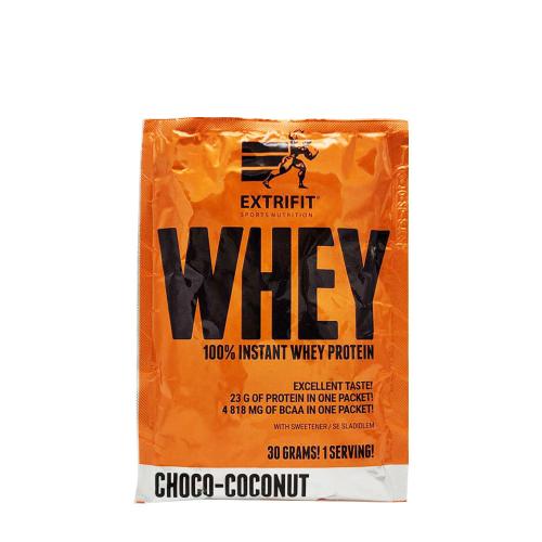 Extrifit 100% Instant Whey Protein (30 g, Chocolate con Coco)