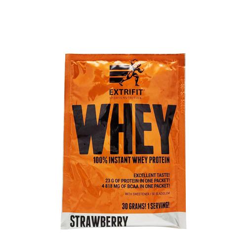 Extrifit 100% Instant Whey Protein (30 g, Fresa)