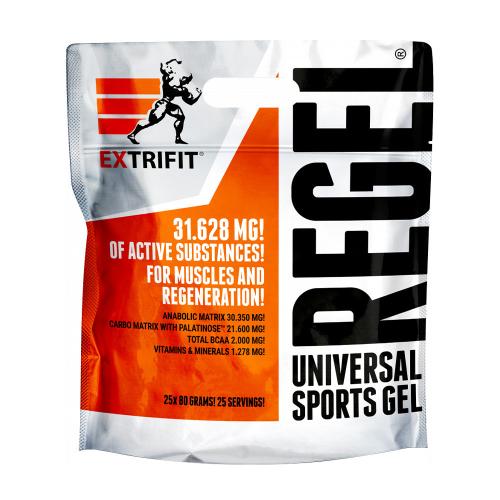 Extrifit Regel Gel (25 x 80 g, Limón y Naranja)