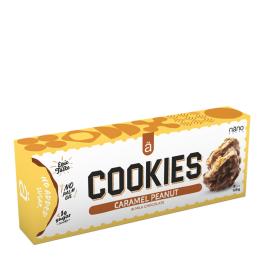   Nanosupps COOKIES - Protein Cookies (128 g, Caramelo con Nueces)