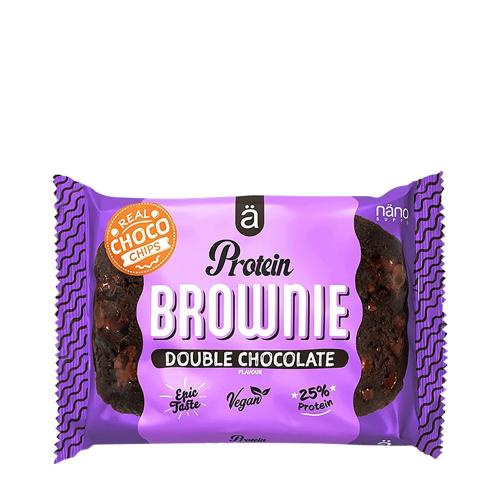 Nanosupps Protein Brownie (60 g, Doble Chocolate)