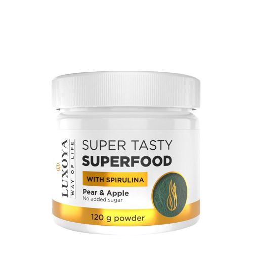 Luxoya Superfood with Spirulina (120 g, Apple & Pear)