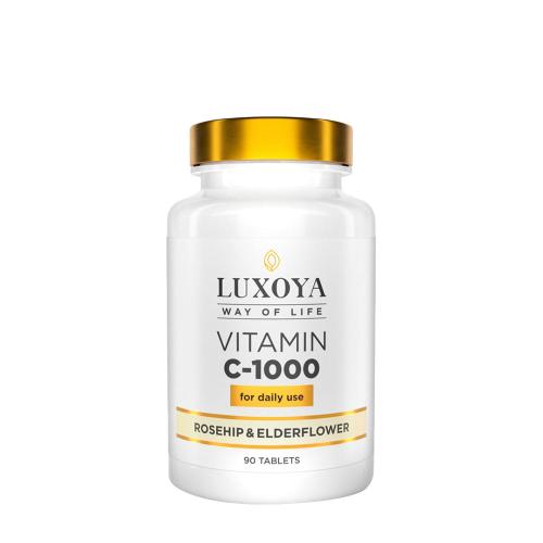 Luxoya Vitamin C 1000 - Rosehip & Elderflower (90 Tablets)