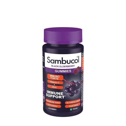 Sambucol Immuno Forte Gummies (30 Gomitas, Saúco negro)