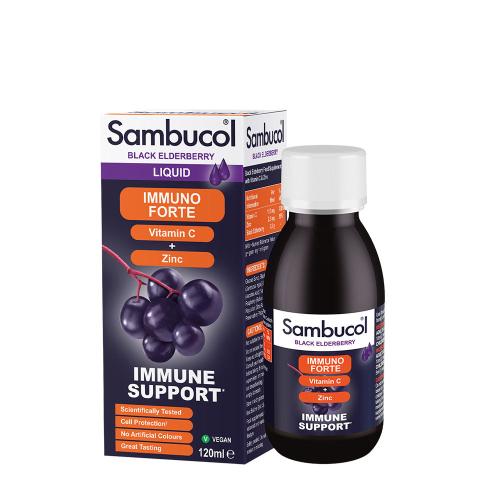 Sambucol Immuno Forte Liquid (120 ml, Saúco negro)