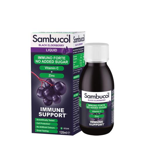 Sambucol Immuno Forte Sugar Free Liquid (120 ml, Saúco negro)